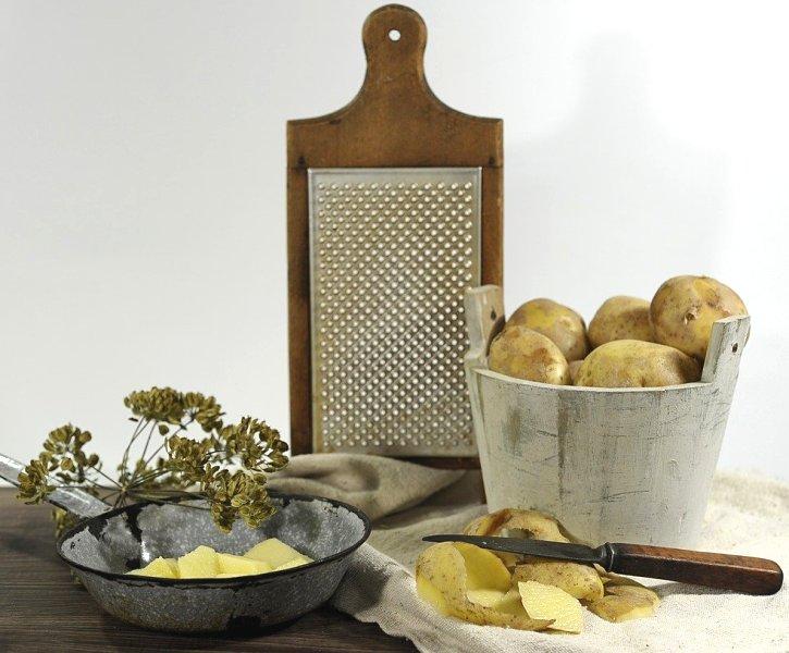 настъргани картофи