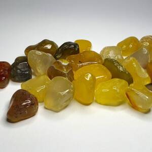 Камък жълт карнеол (Сердолик)