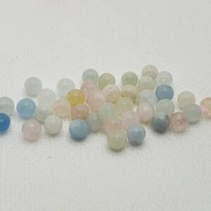 Мъниста от камък морганит 4 мм