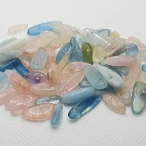 Мъниста от камък морганит 15-25 мм