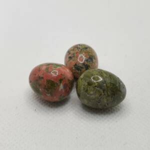 Яйце от камък унакит 15X20
