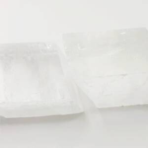 Камък прозрачен бял калцит 30-50