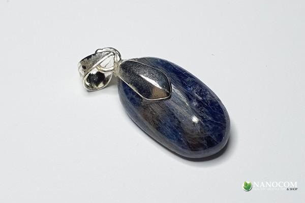 образец за висулка - зареден камък, сребро
