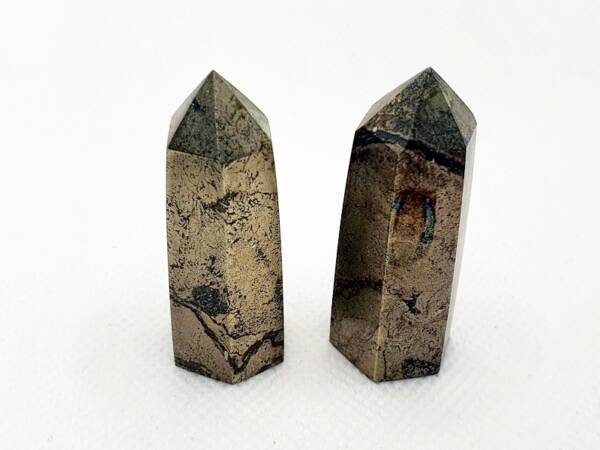 Обелиск от камък пирит 40-50 мм