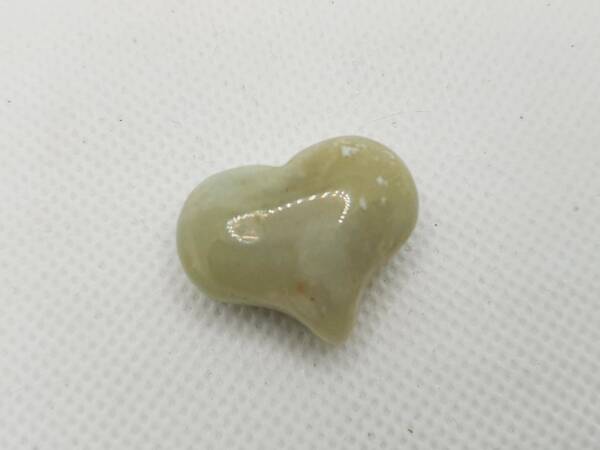 Сърце от камък амазонит 25Х20 мм