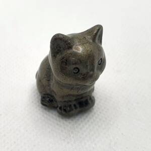 Котка от камък пирит 30 мм