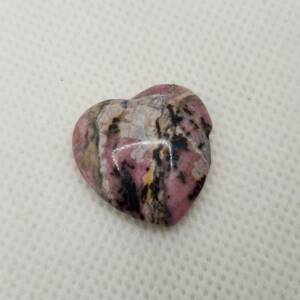 Сърце от камък родонит 20 мм